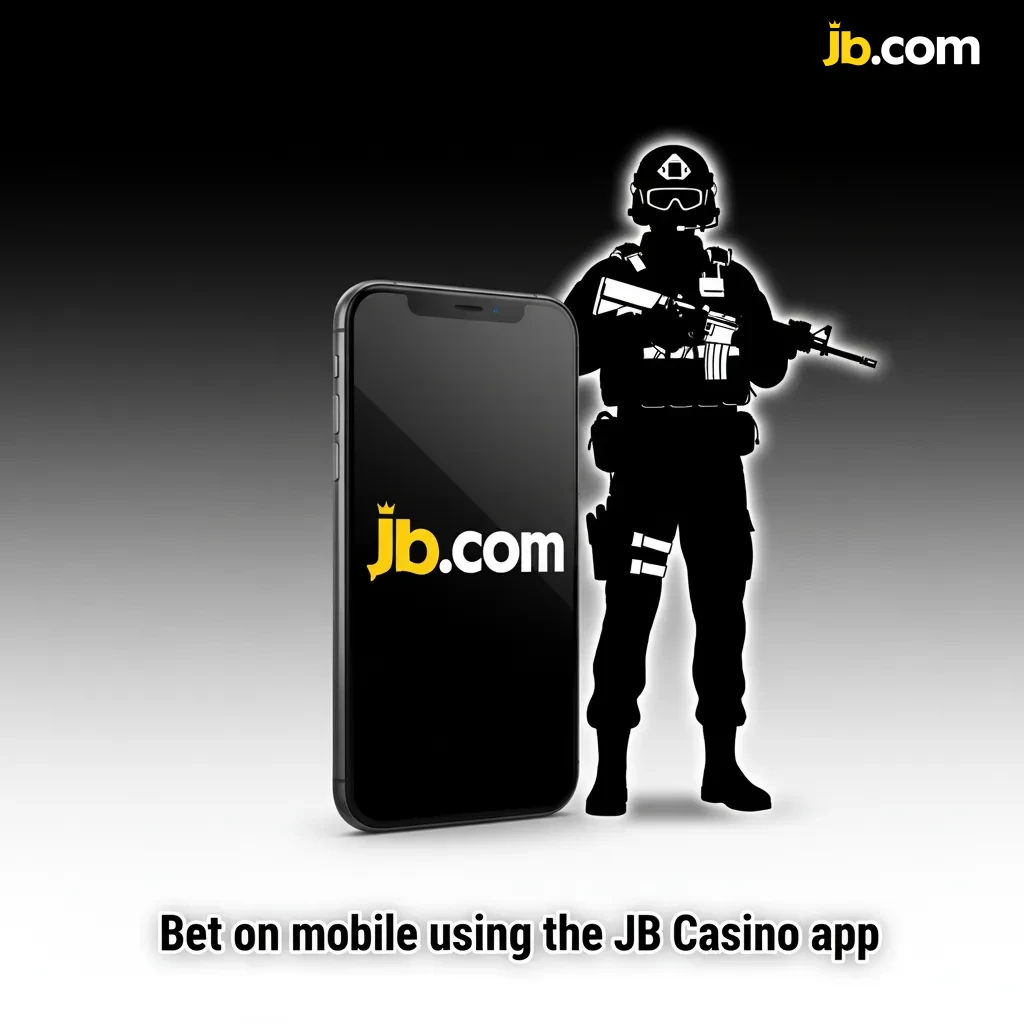 JB Casino mobile app screen showing CS2 esports odds, bet slip options, and live updates on a smartphone.