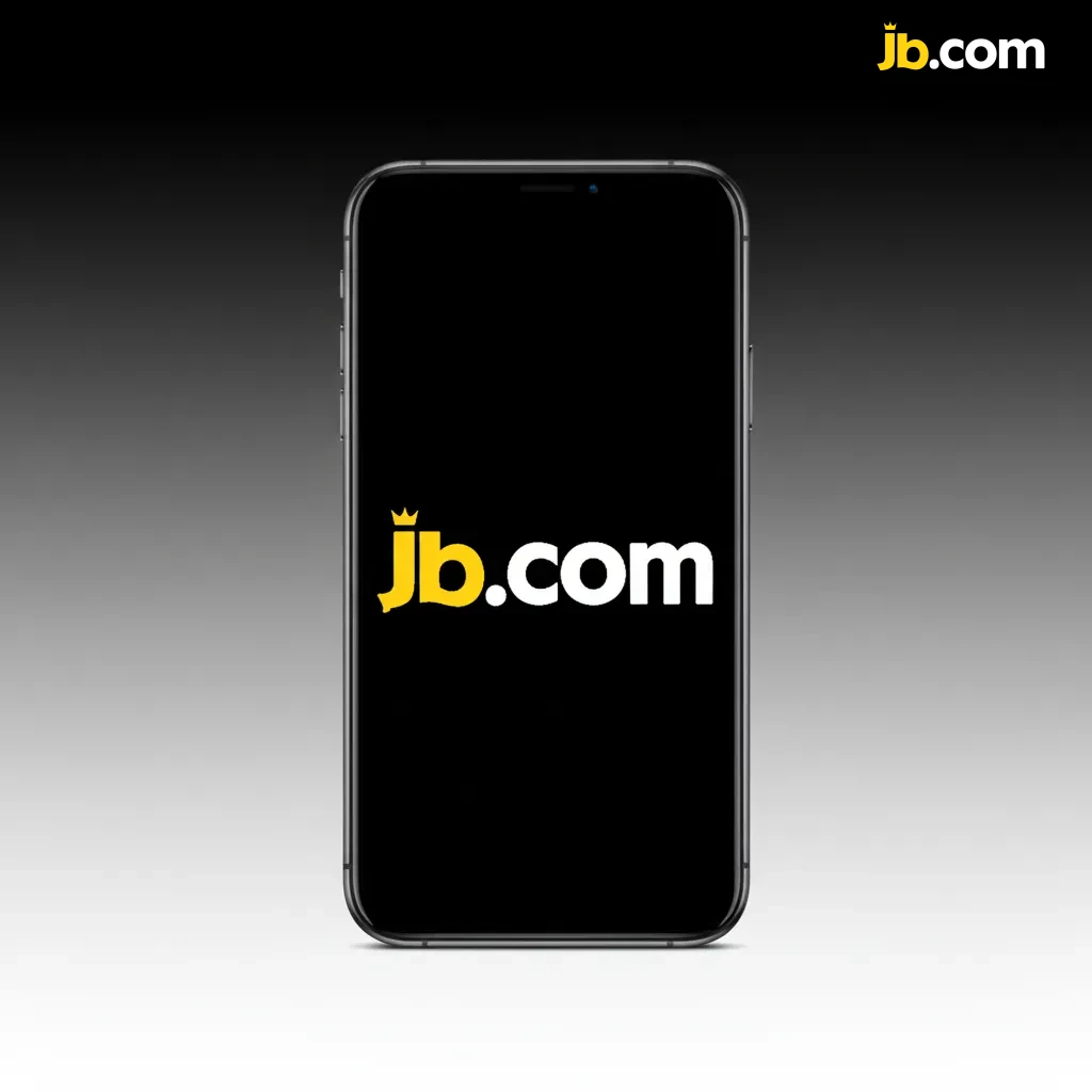 JB Casino app with clean layout; bottom tabs: Sports, Casino, Live, Wallet. Quick access to odds, games, and payments.