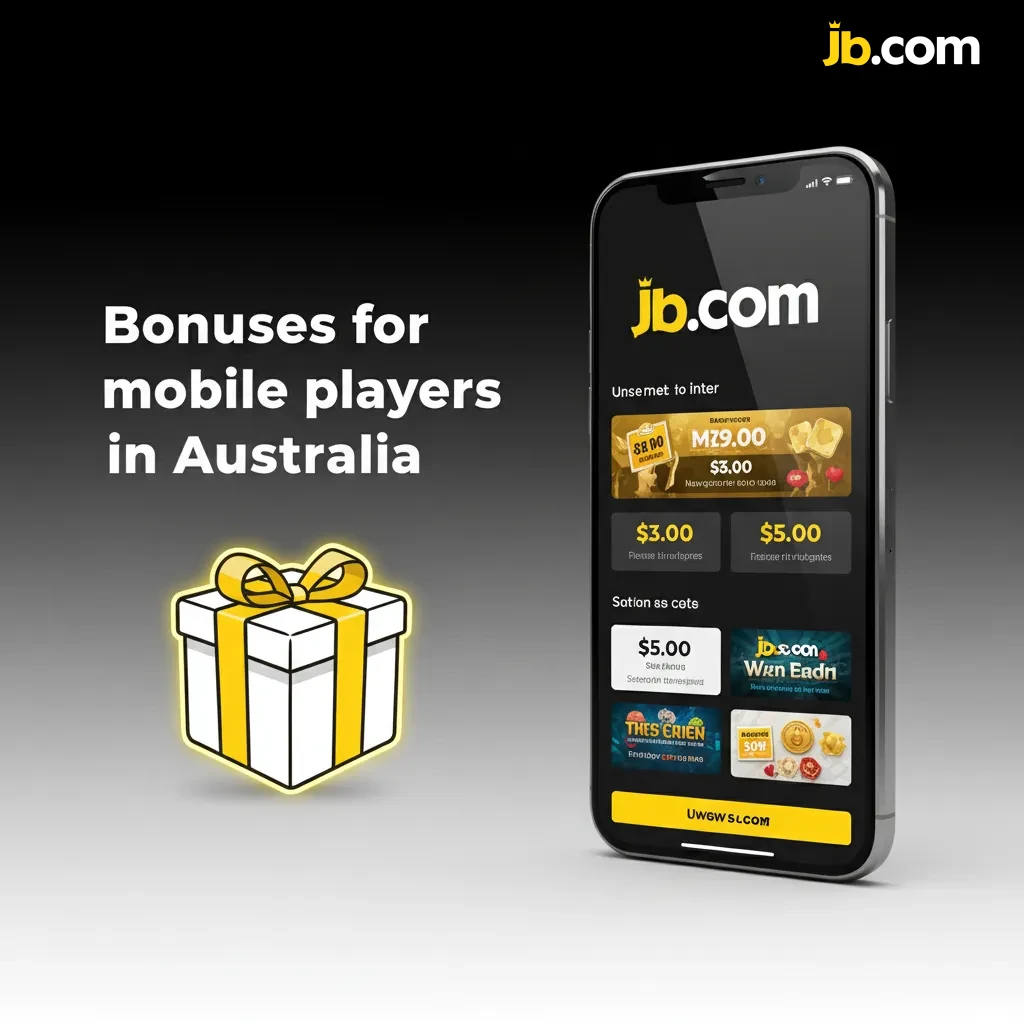 Mobile app promo screen for Australia: welcome bonus, deposit match, free bet; T&Cs, wagering and state rules apply.
