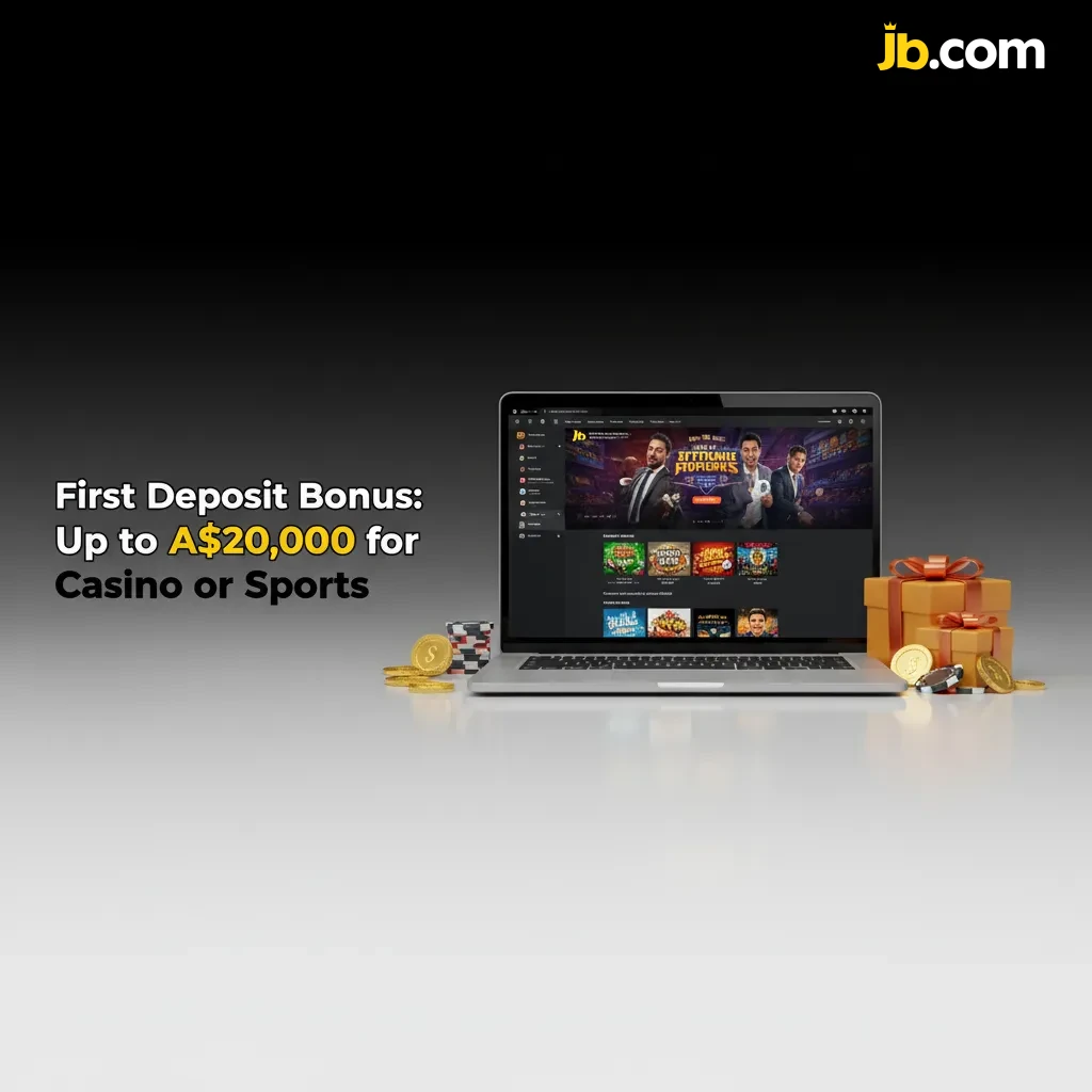 100% first deposit bonus up to A$20,000. Choose Casino or Sports. New users in Australia, min deposit A$30.