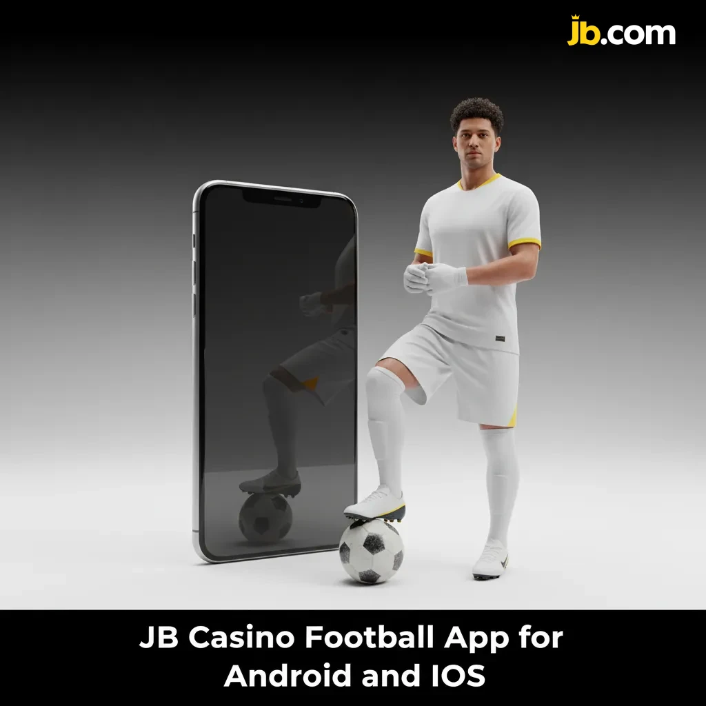 JB Casino football betting app for Android and iOS with live odds, quick bet slips, Cash Out, alerts for kick-offs and goals.