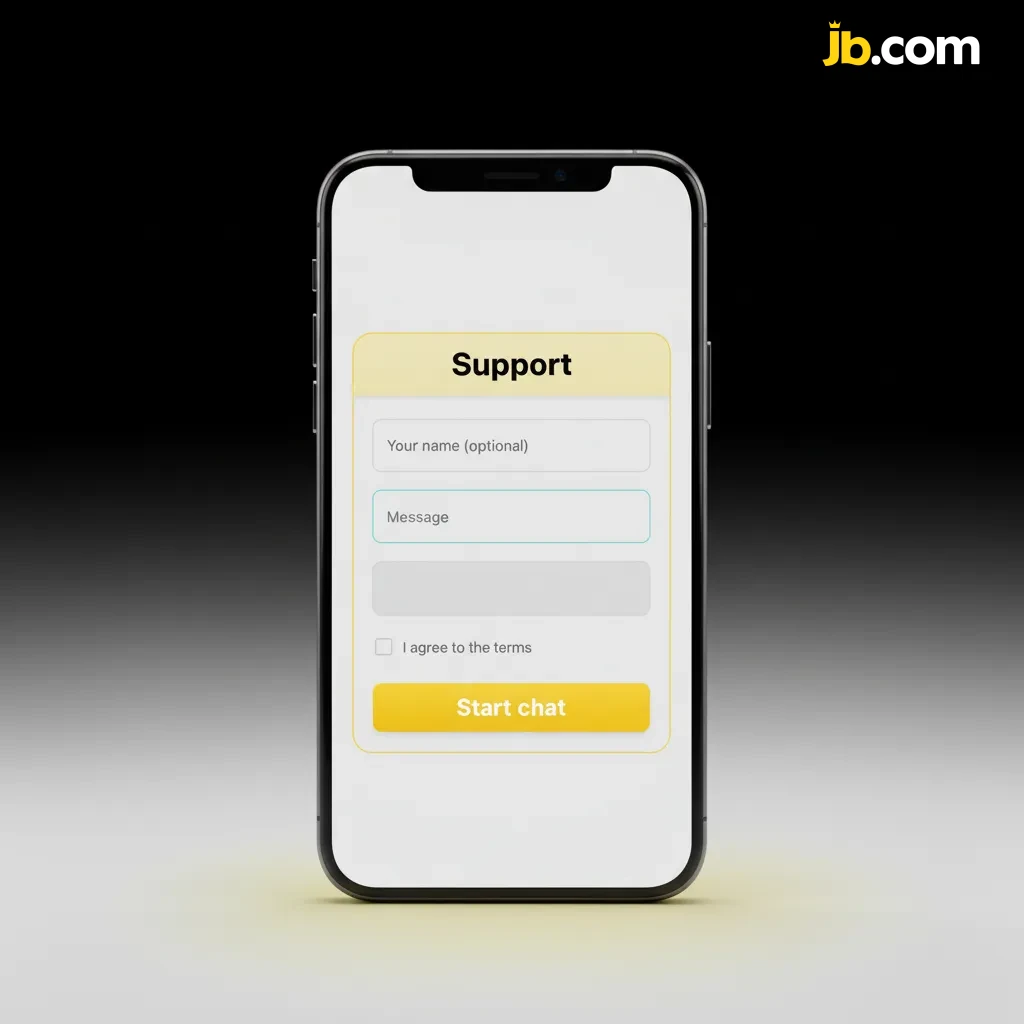 Phone showing JB Casino app login screen with email/password fields and Face ID/Touch ID option for secure access.