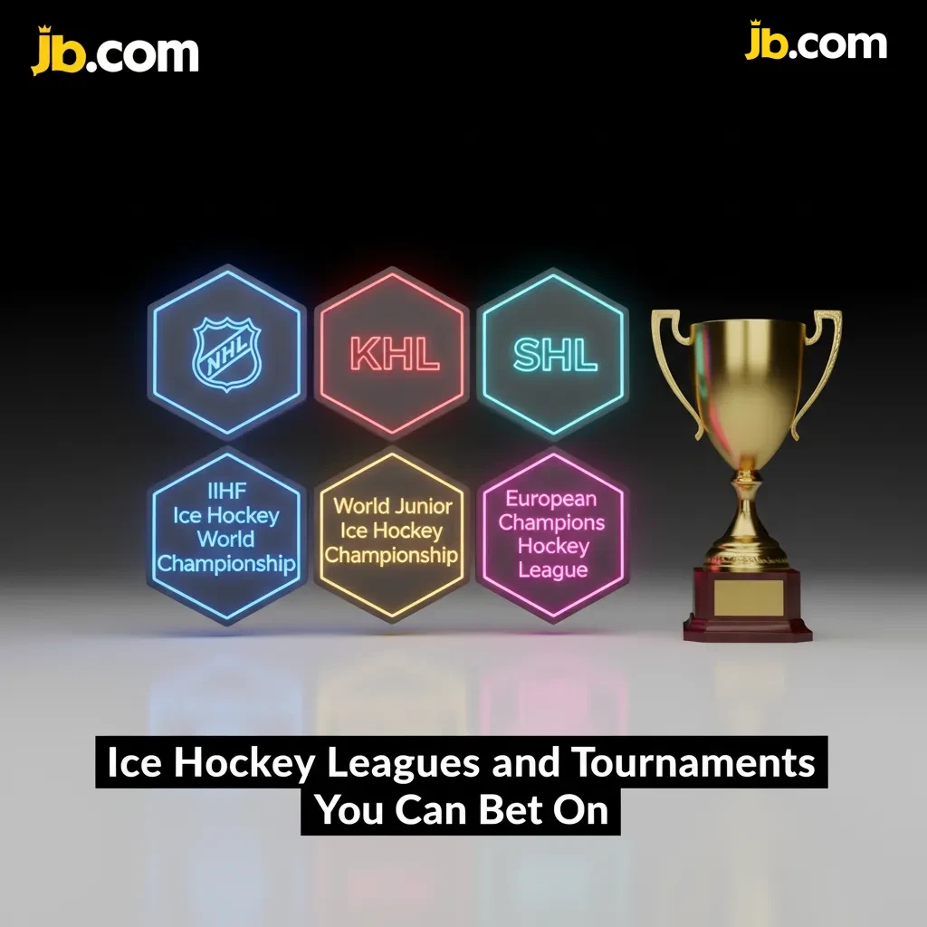 Ice hockey betting across NHL, AHL, KHL, SHL, Liiga, CHL and IIHF, with moneyline, totals, props, in-play and outrights.
