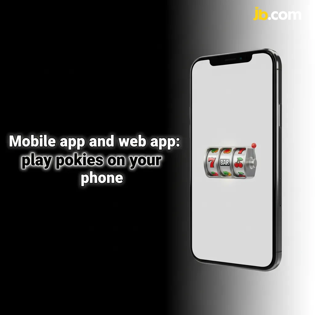 Phone with pokies app and one-handed UI; install via Android APK, iOS PWA, or play in browser.