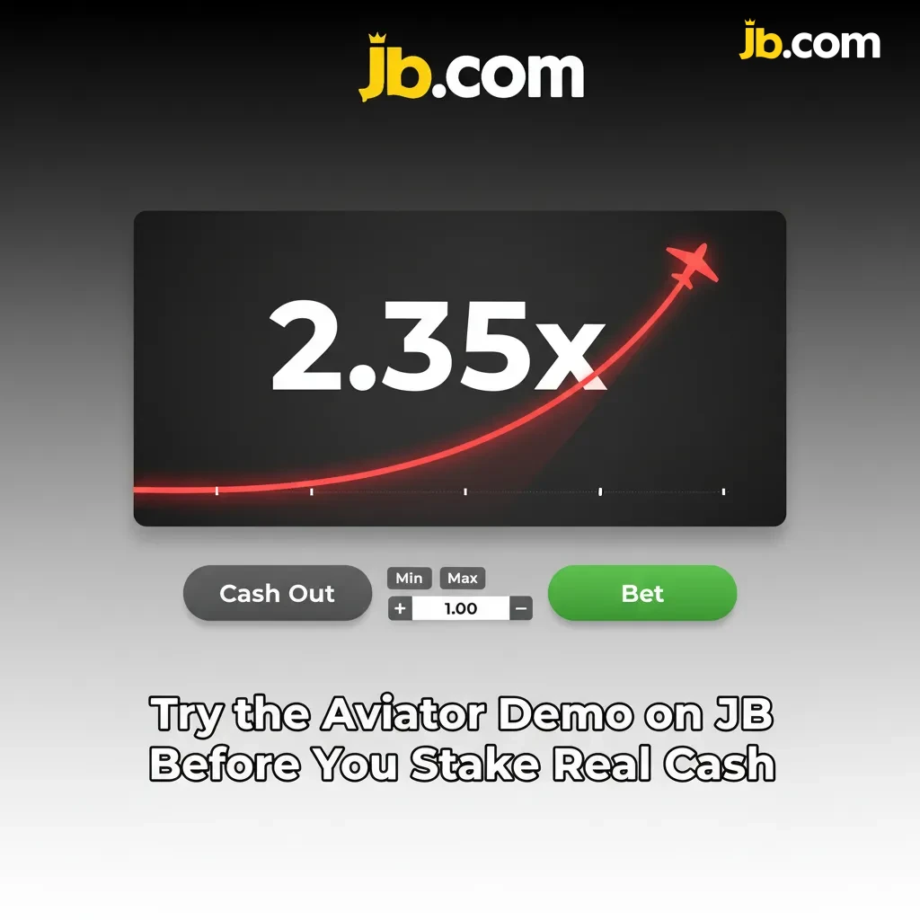 Aviator demo mode on JB with virtual balance and cash-out, practice using virtual money before real play.