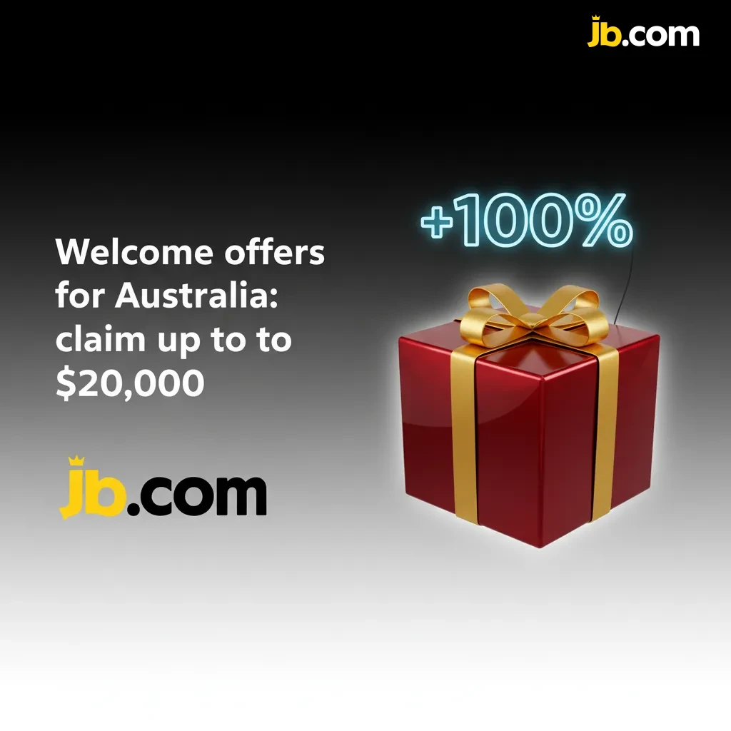 Australia welcome offers banner: claim up to $20,000 in Casino or Sports bonuses; terms apply.