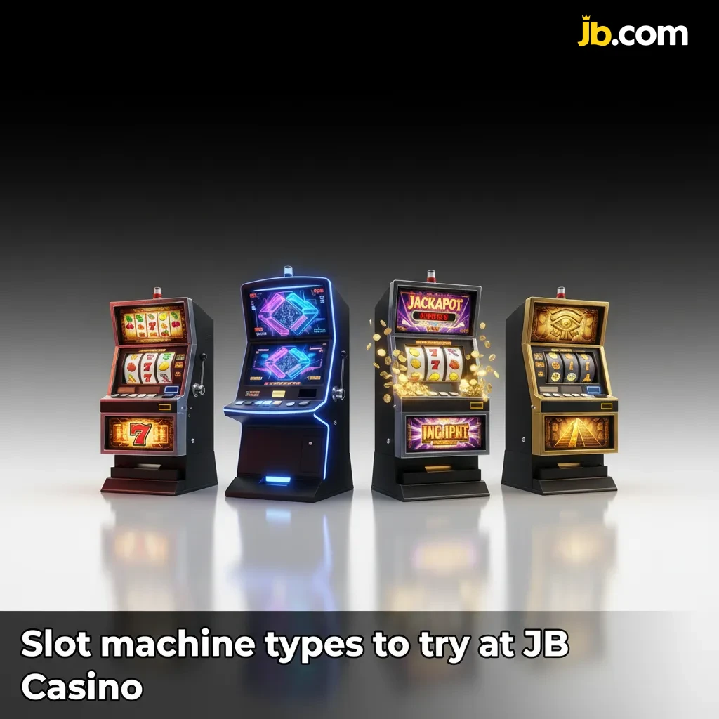 JB Casino slots lobby categories: classic 3-reel, video, Megaways, progressive jackpots, Cluster Pays, Hold & Win.