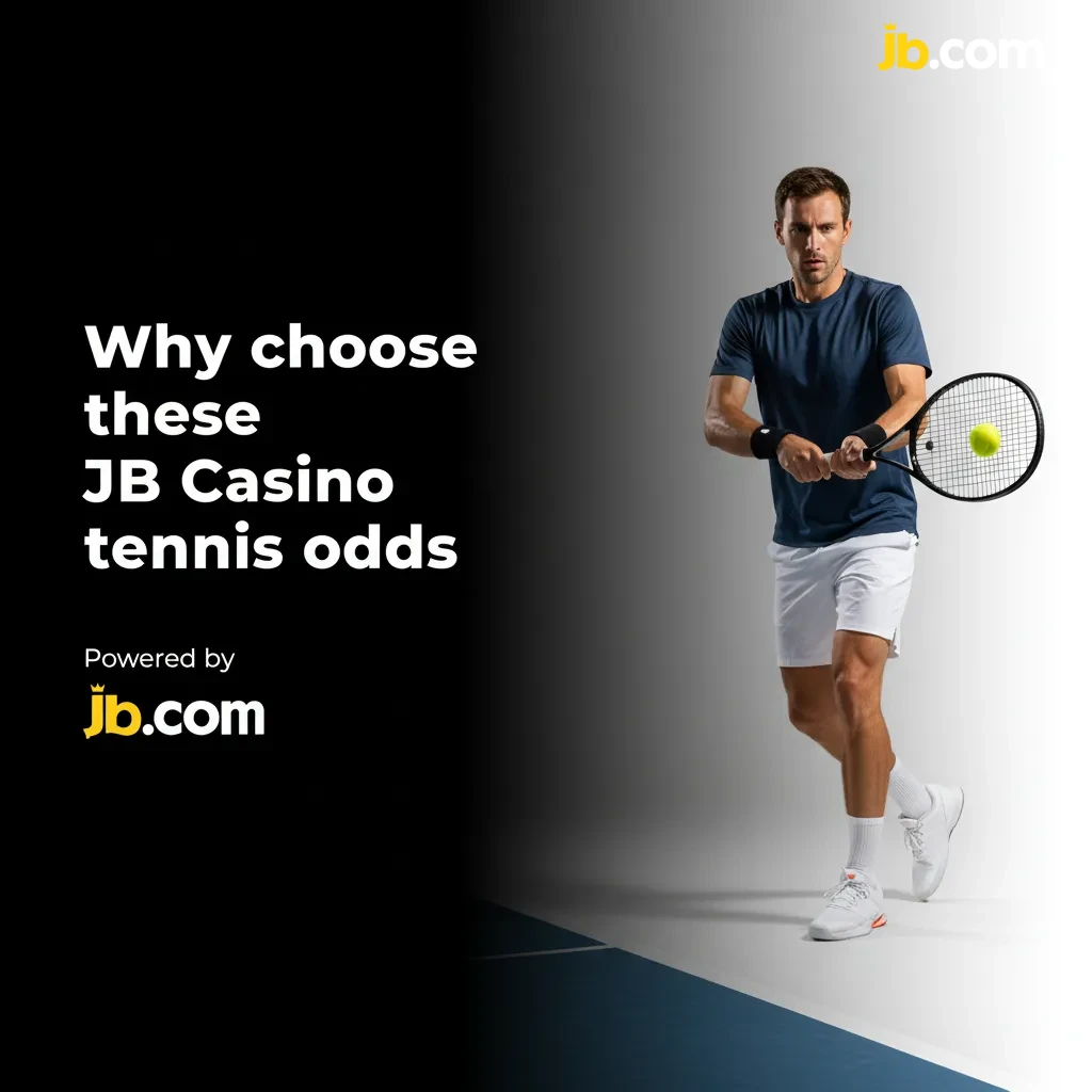 JB Casino tennis odds promo: ATP/WTA coverage, live odds, Same Match Multi, cash out, phone in-play, safety tools, payments.
